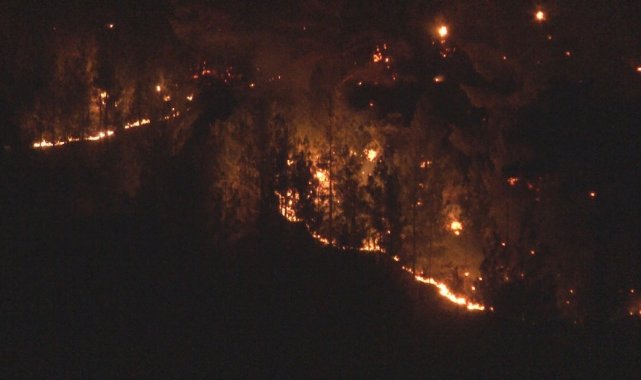Vali Günaydın: &quot;Yangın kontrol altına alındı, soğutma çalışmaları devam ediyor&quot;