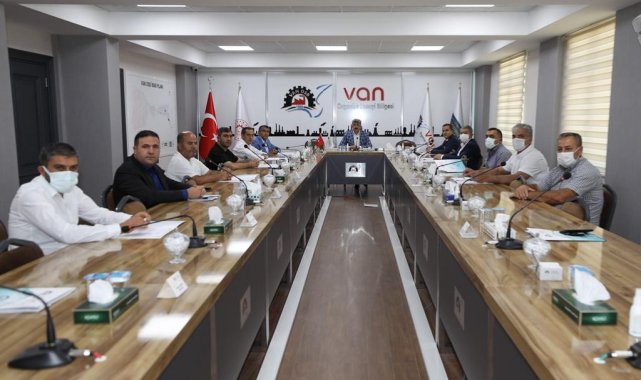 Van Organize Sanayi Bölgesi Müteşebbis Heyeti Toplantısı yapıldı