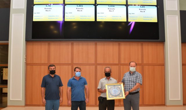 Yeni mahsul ayçiçeği borsada satışa sunuldu