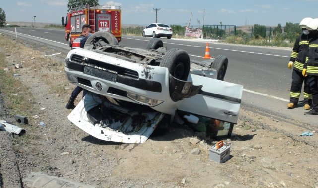 Yozgat'ta trafik kazası: 2 yaralı