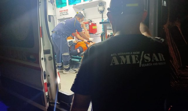 Yürüyüşe çıktığı dağda kaybolan şahsı ekipler kurtardı