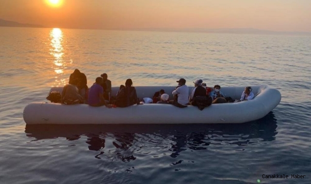17 düzensiz göçmen kurtarıldı