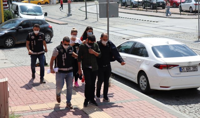 20 milyonluk vurgun yapan karı koca adliyeye sevk edildi