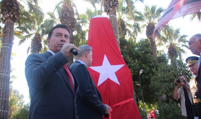 256 Bodrumlu şehidin isminin yer aldığı anıt törenle açıldı