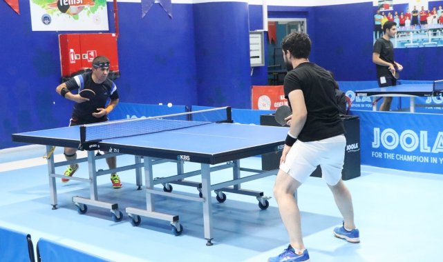 30 Ağustos Zafer Bayramı Masa Tenisi turnuvası başladı