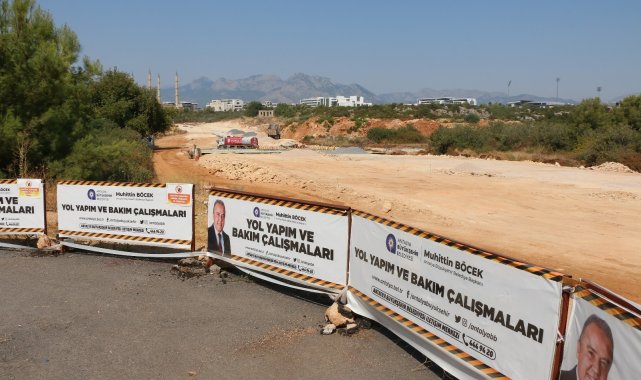 30 metre genişliğindeki yeni yol trafiği rahatlatacak