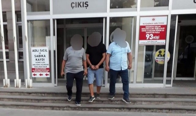 88 yıl kesinleşmiş hapis cezası bulunan şahıs Kuşadası&#039;nda yakalandı