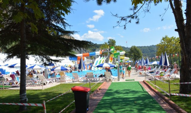 Açılışı yapılan Aquapark büyük ilgi gördü