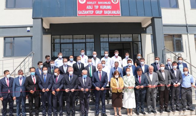 Adalet Bakanı Gül, Gaziantep Adli Tıp Grup Başkanlığının açılışını gerçekleştirdi
