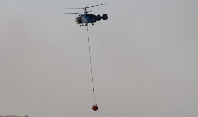 Adana&#039;da orman yangınına müdahale sürüyor