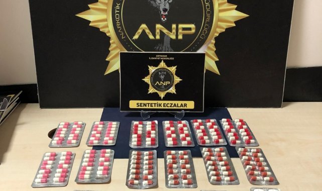 Adıyaman&#039;da uyuşturucu hap ele geçirildi