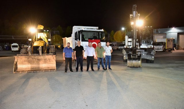 Afet bölgelerine &#039;Yıldırım&#039; destek