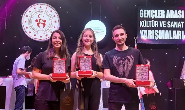 Afyonkarahisarlı gençler Türkiye üçüncüsü oldu