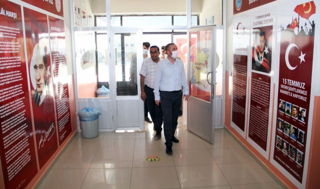 Ağrı Milli Eğitim Müdürü Kökrek&#039;in ilçe ziyaretleri