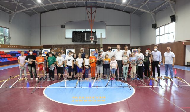 Akçaabat Belediyesinden Okçuluk kursu