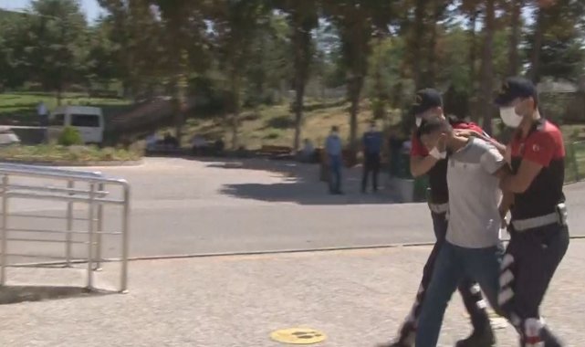 Ankara&#039;da 15 yaşındaki kız çocuğunu darp eden 2 kişi adliyeye sevk edildi