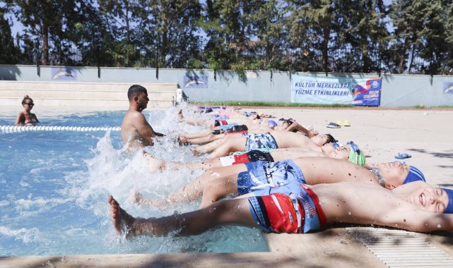 Aydın Büyükşehir Belediyesi&#039;nin yüzme kursları başladı