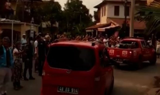 Aydın&#039;ın ateş savaşçıları alkışlarla uğurlandı