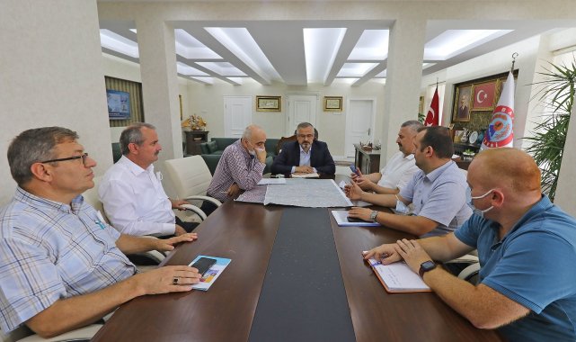 Bafra'da yağmur suyu sorunu çözülüyor