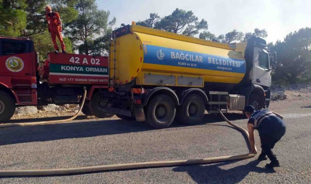 Bağcılar Belediyesi&#039;nden orman yangını için yardım seferberliği