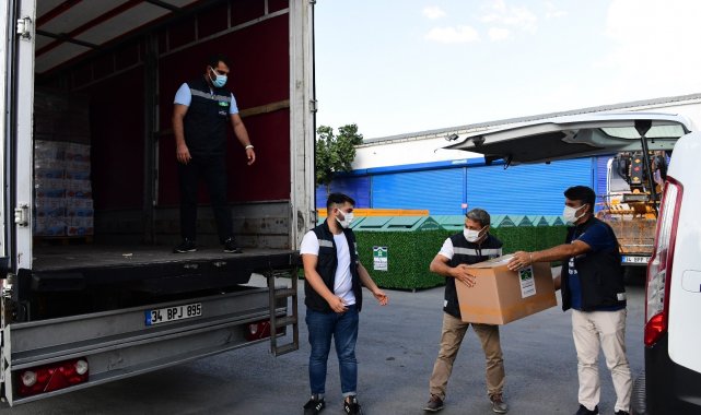 Bahçelievler Belediyesi&#039;nden sel bölgesine yardım