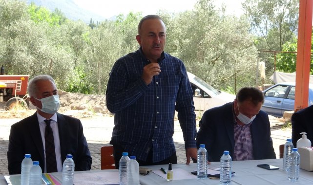 Bakan Çavuşoğlu: &quot;Bu afetlerin üstesinden gelirken en büyük gücümüz milletimiz oldu&quot;