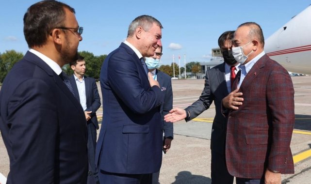 Bakan Çavuşoğlu, Ukrayna&#039;da