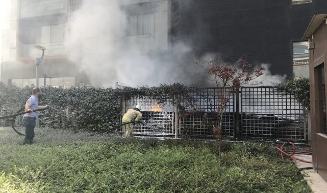 Bakırköy&#039;de yangın paniği
