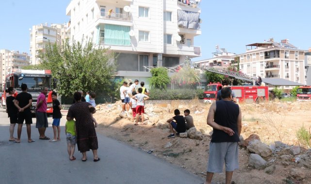 Balık restoranında baca yangını
