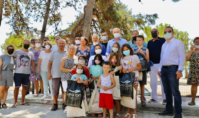 Başkan Atabay&#039;dan çocuklara teşekkür