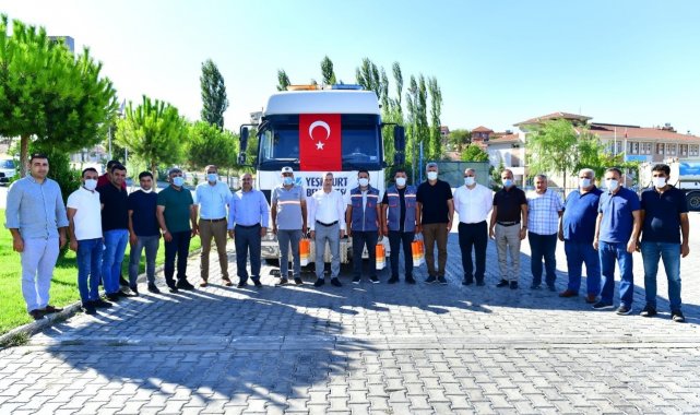 Başkan Çınar, ateş kahramanlarını ziyaret etti