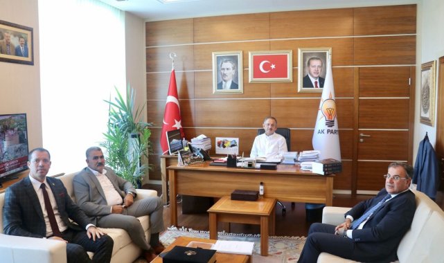 Başkan Özdoğan&#039;ın Ankara temasları