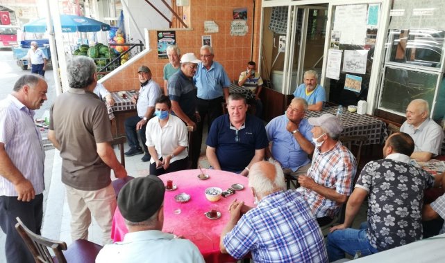 Başkan Tekin, Mollabeyde sıcak ilgiyle karşılandı