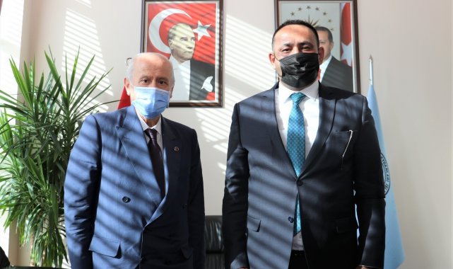 Başkan Yılmaz, Genel Başkan Devlet Bahçeli ile bir araya geldi