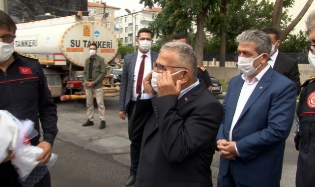 Başkanın gözyaşları