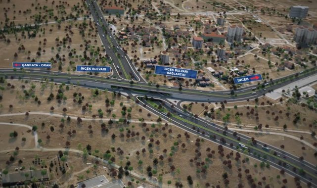 Başkent&#039;te yeni yol çalışmaları