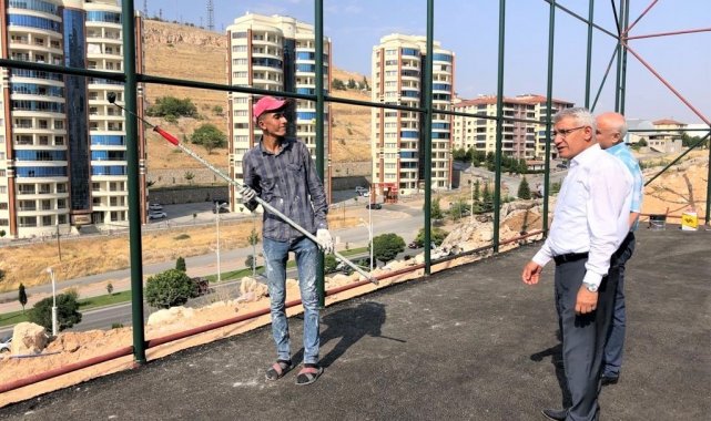 Battalgazi'de gençlerin spor alanları artıyor