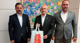 Bayramiçli başkanlar, Kılıçdaroğlu ile görüştü