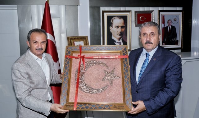 BBP Genel Başkanı Destici&#039;den, Başkan Kılınç&#039;a ziyaret