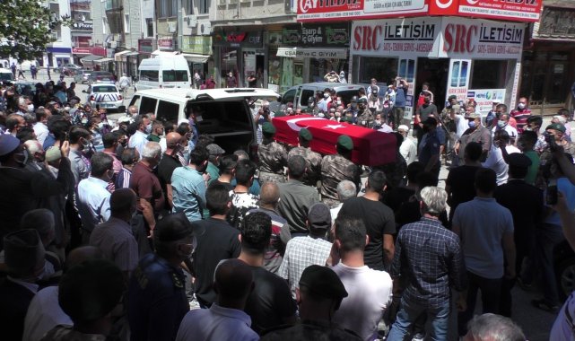 Boğularak hayatını kaybeden vazife malulü polis memuru son yolculuğuna uğurlandı