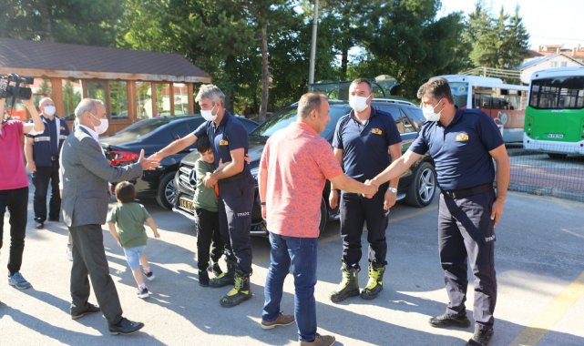 Bolulu itfaiyeci Bozkurt&#039;u gözyaşları içinde anlattı: