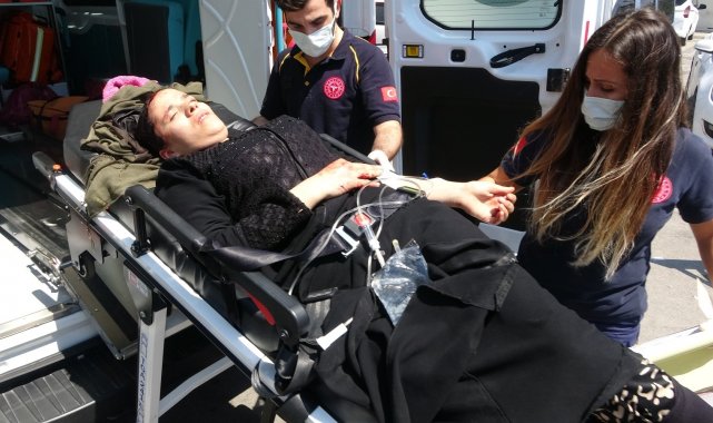 Boşanma aşamasındaki koca karısının kafasını taşla ezerek feci şekilde darp etti