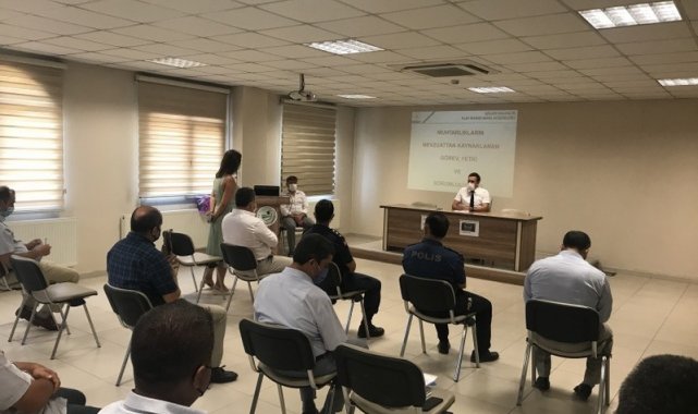 Burhaniye&#039;de muhtarlar için eğitim semineri düzenlendi