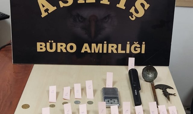 Bursa&#039;da kaçak sikke ele geçirildi