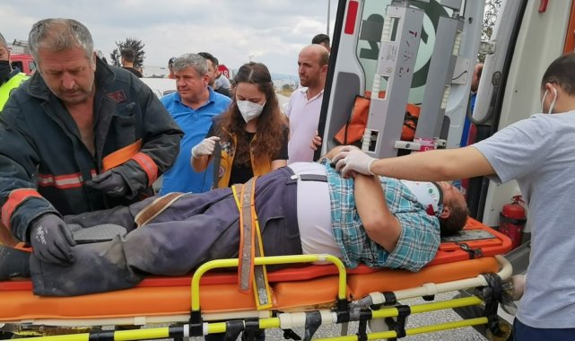 Bursa'da kazada yaralanan sürücü oğlunu sayıkladı