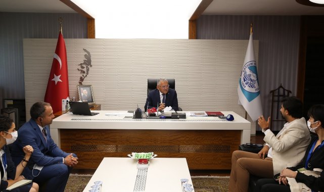 Büyükkılıç, Birleşmiş Milletler Dünya Gıda Örgütü Türkiye temsilcisini ağırladı