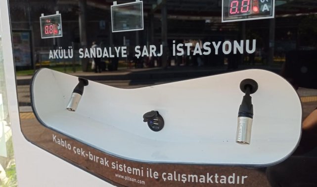 Büyükşehir&#039;den engelli araçları için şarj istasyonu