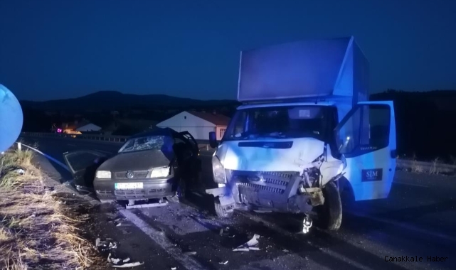 Çan’da trafik kazası: 1 ölü, 4 yaralı