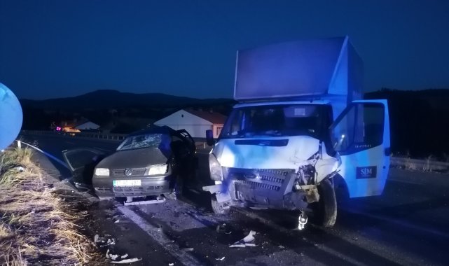 Çan&#039;da trafik kazası: 1 ölü, 4 yaralı
