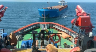 Çanakkale Boğazı’nda sürüklenen gemi kurtarıldı